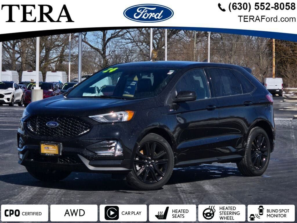 Certified 2024 Ford Edge ST-Line w/ Class II Trailer Tow Package