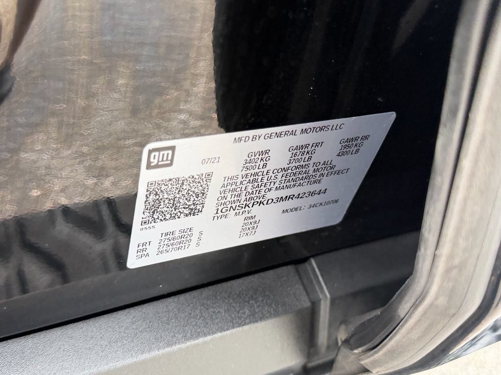 Used 2021 Chevrolet Tahoe Z71 AWD/4WD image 21