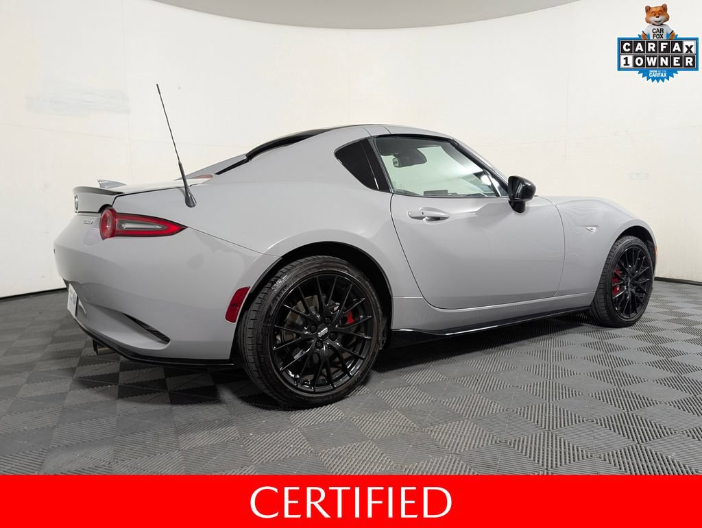 Used 2024 MAZDA MX-5 Miata RF Club w/ Weather Package RWD image 2