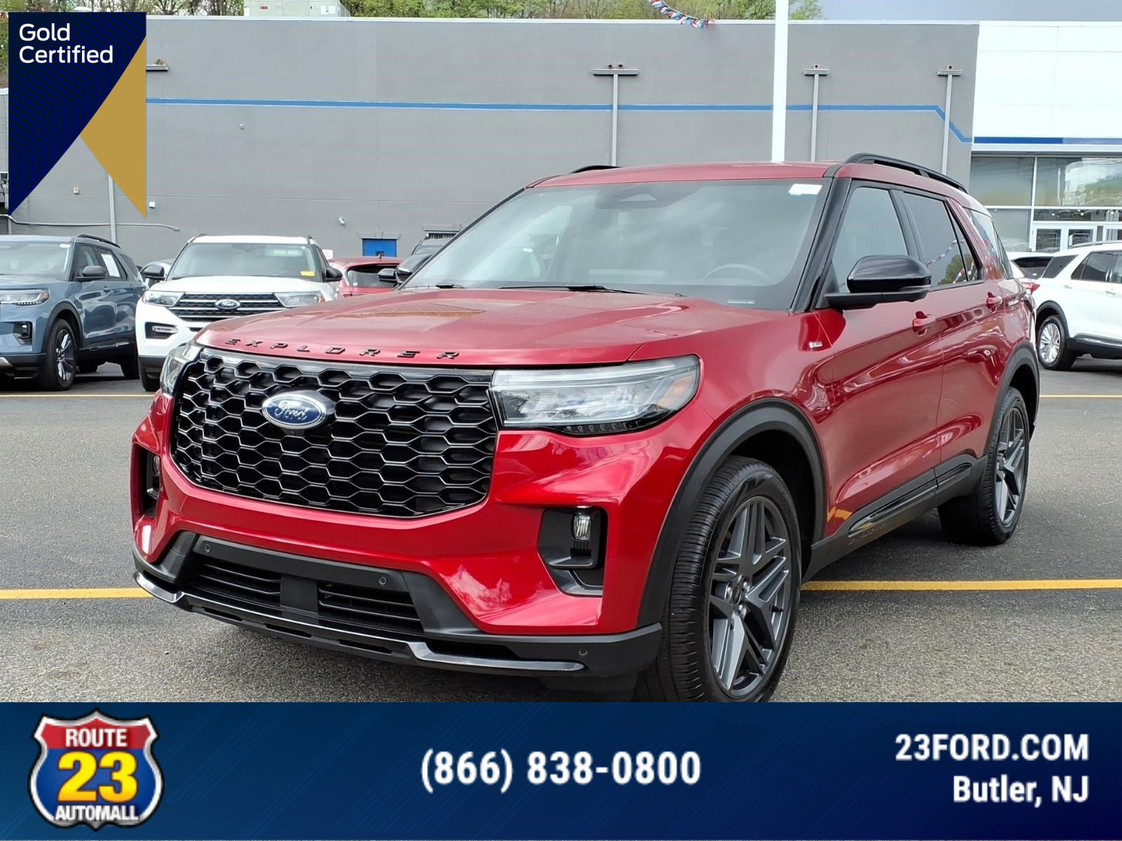 Certified 2025 Ford Explorer ST-Line w/ Premium Package