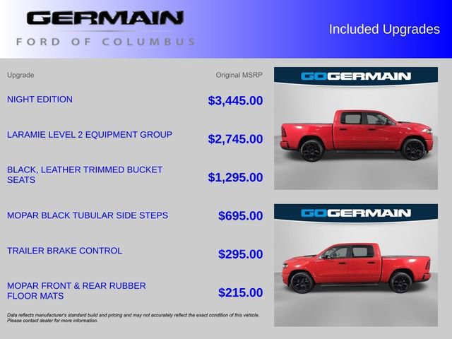 Used 2025 RAM 1500 Laramie w/ Night Edition image 39