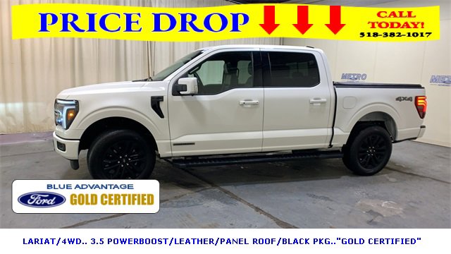 Certified 2025 Ford F150 Lariat w/ Equipment Group 502A High image 7