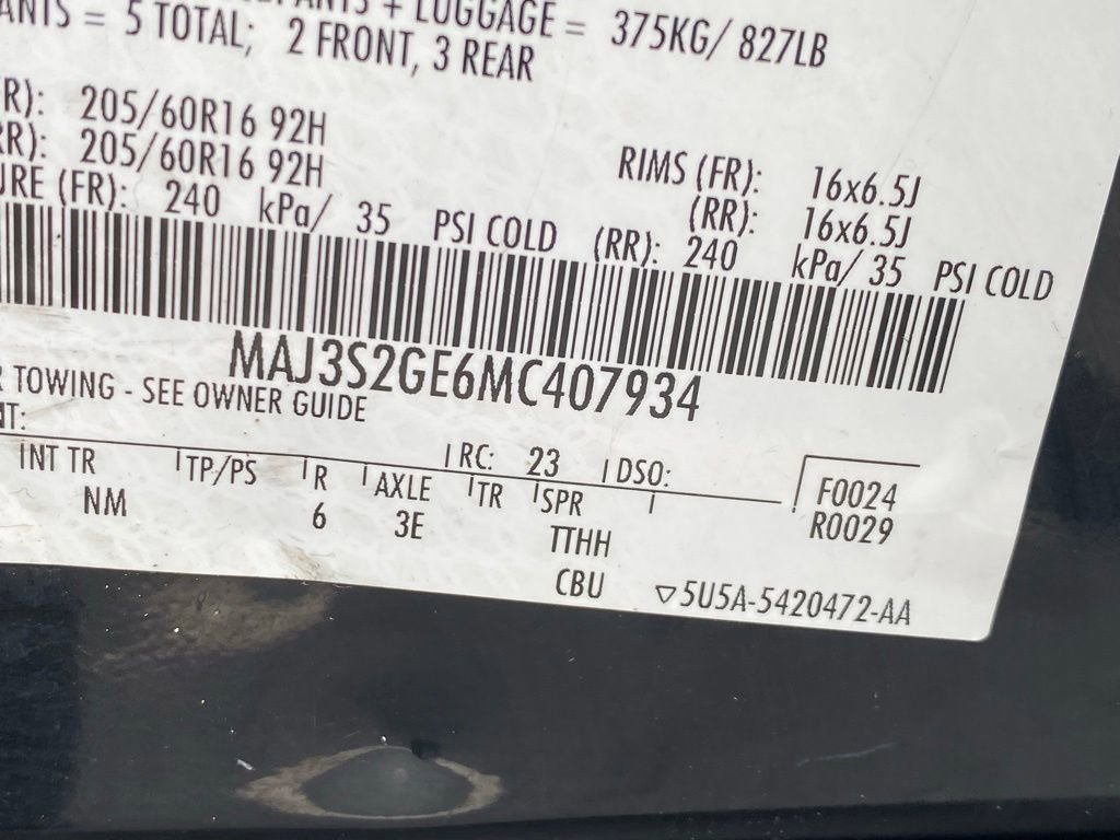 Certified 2021 Ford EcoSport SE w/ SE Convenience Package FWD image 31