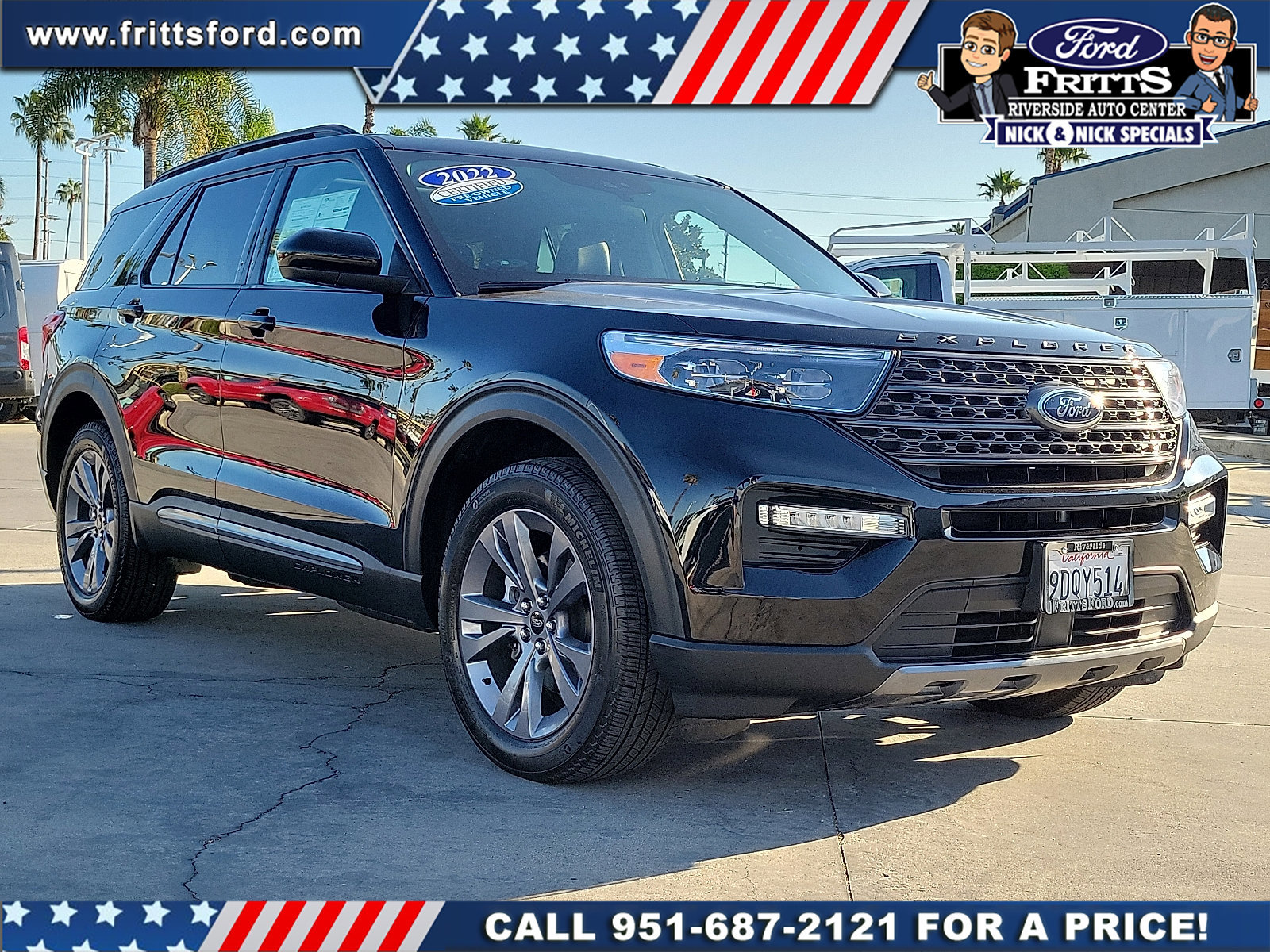 Certified 2022 Ford Explorer XLT w/ Equipment Group 202A image 3