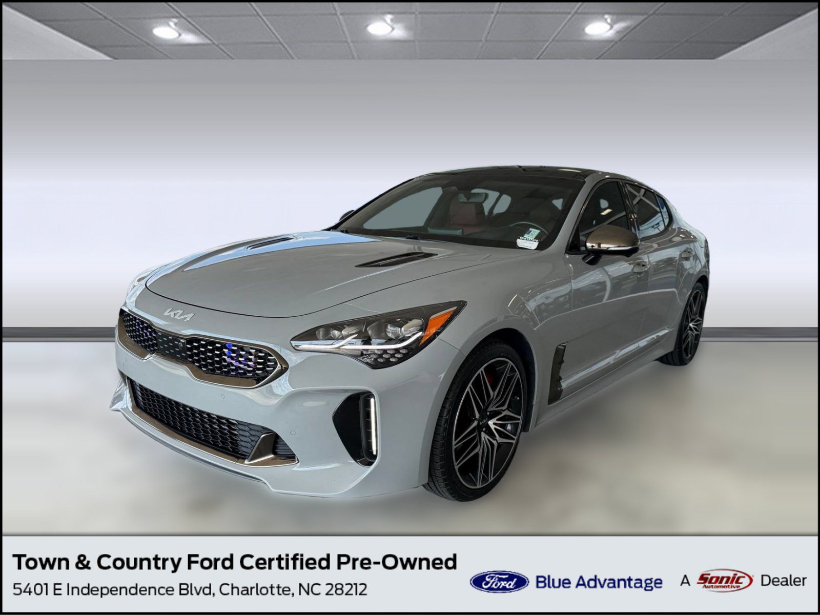 Used 2023 Kia Stinger GT2 w/ Red Interior Color Package AWD/4WD image 1