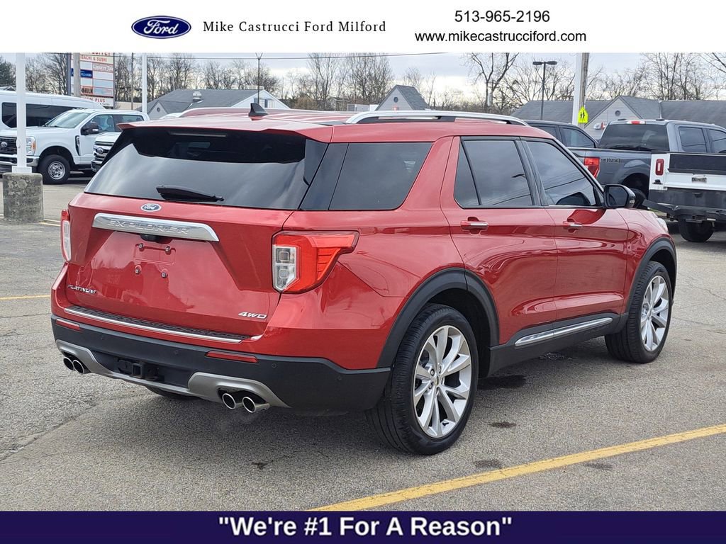 Certified 2022 Ford Explorer Platinum w/ Equipment Group 601A AWD/4WD image 4