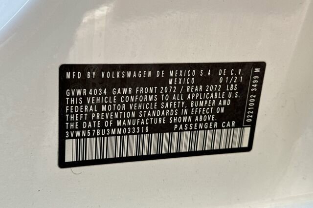 Used 2021 Volkswagen Jetta S w/ Driver Assistance Package image 22