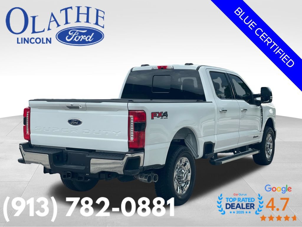 Certified 2024 Ford F350 Lariat w/ Chrome Package AWD/4WD image 6