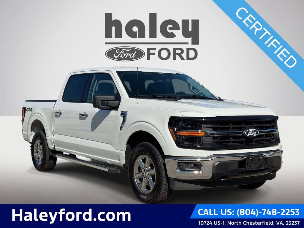 Certified 2025 Ford F150 XLT w/ Equipment Group 301A Standard AWD/4WD image 1