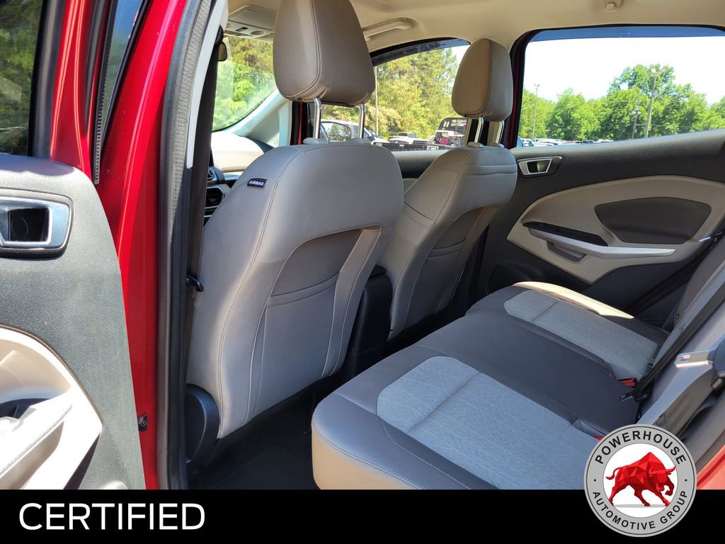 Certified 2018 Ford EcoSport SE w/ SE Convenience Package FWD image 15