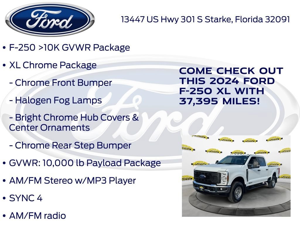 Certified 2024 Ford F250 XL w/ XL Off-Road Package AWD/4WD image 22