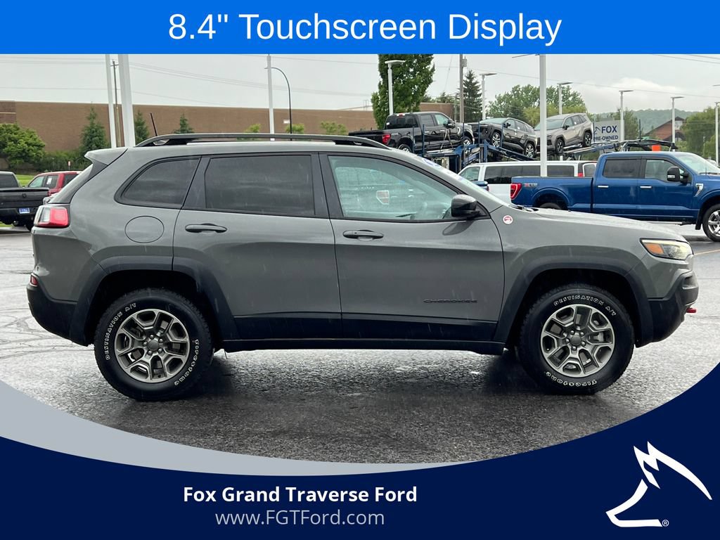 Used 2022 Jeep Cherokee Trailhawk w/ Premium Leather Package AWD/4WD image 44
