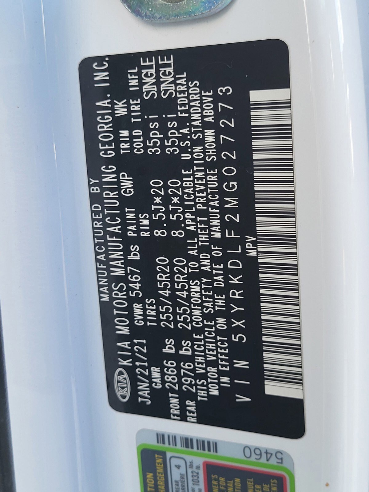 Used 2021 Kia Sorento SX image 31