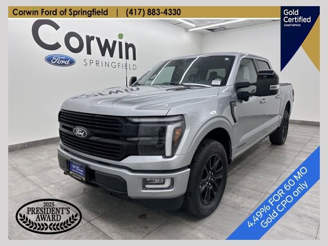 Certified 2025 Ford F150 Platinum w/ FX4 Off-Road Package