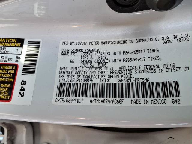 Used 2023 Toyota Tacoma TRD Sport AWD/4WD image 36