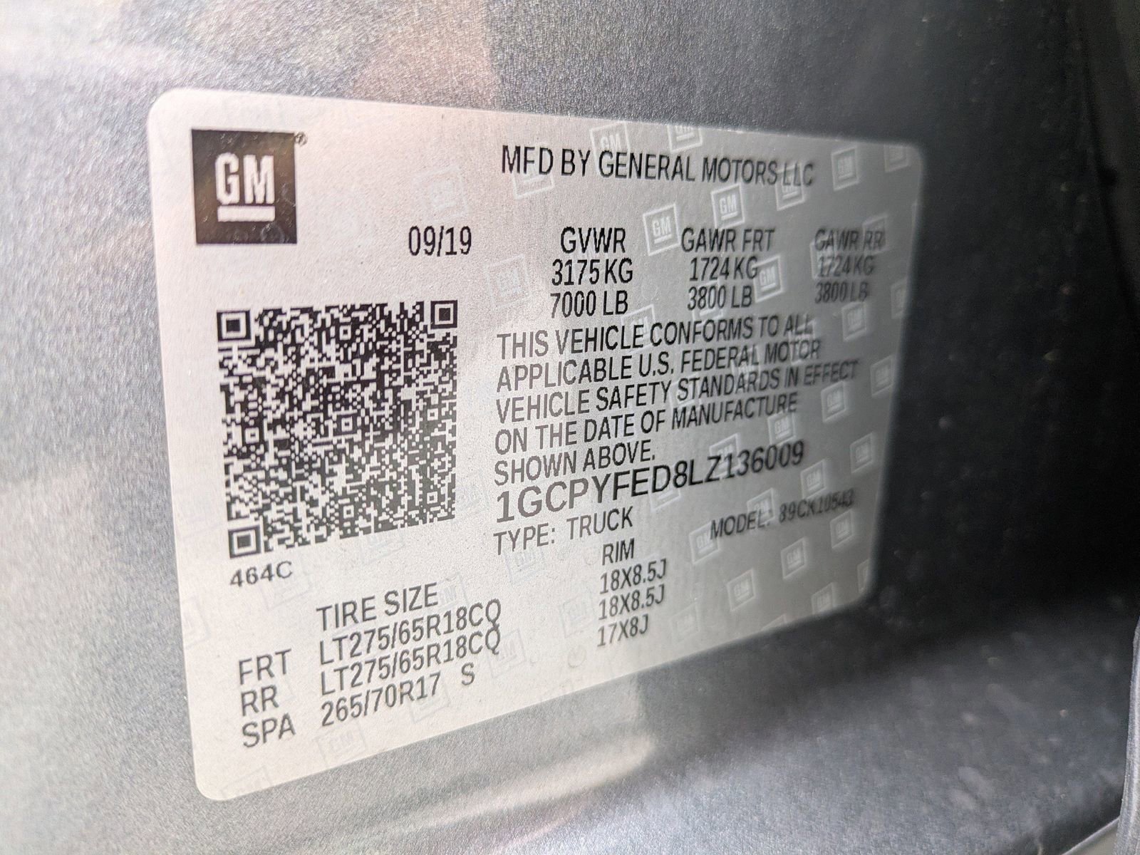 Used 2020 Chevrolet Silverado 1500 LT Trail Boss image 15