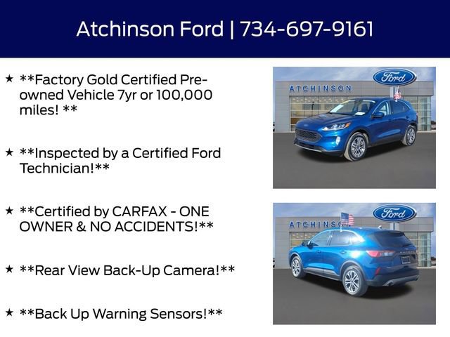 Certified 2022 Ford Escape SEL image 7