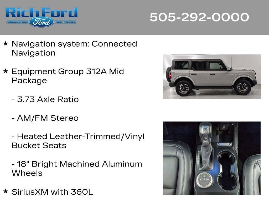 Certified 2026 Ford Bronco Outer Banks AWD/4WD image 31