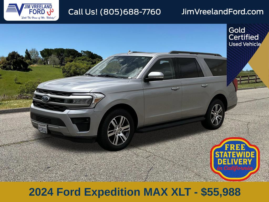 Certified 2024 Ford Expedition Max XLT