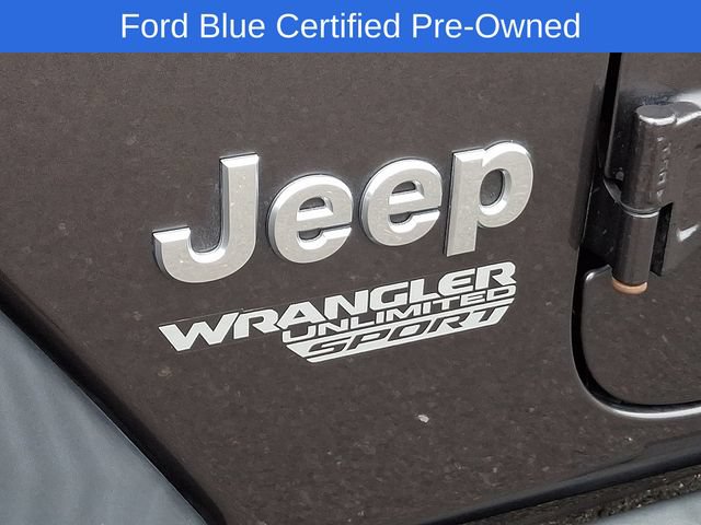Used 2020 Jeep Wrangler Unlimited Sport S AWD/4WD image 32