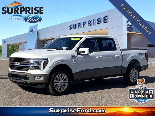 Certified 2025 Ford F150 King Ranch w/ FX4 Off-Road Package