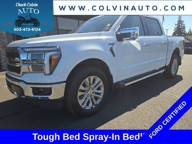 Certified 2025 Ford F150 Lariat w/ Mobile Office Package AWD/4WD image 5