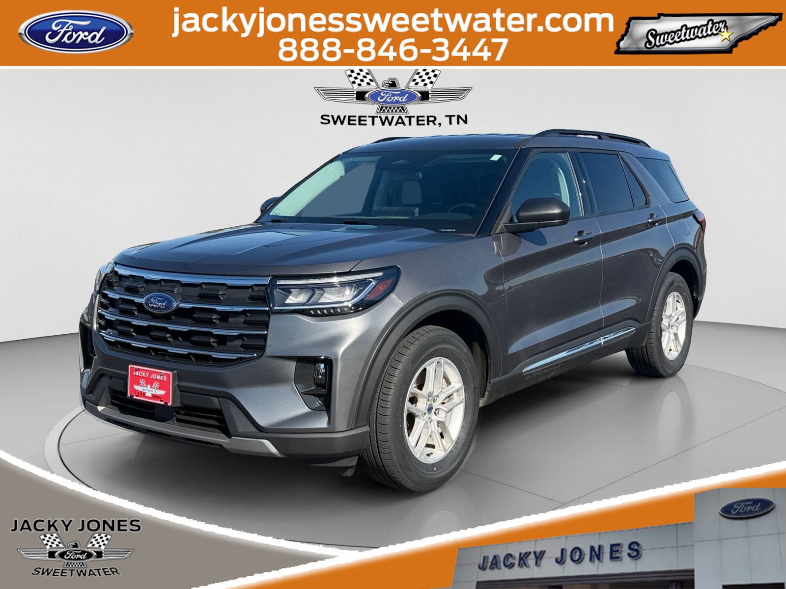 Certified 2025 Ford Explorer Active w/ Active Comfort Package RWD image 1