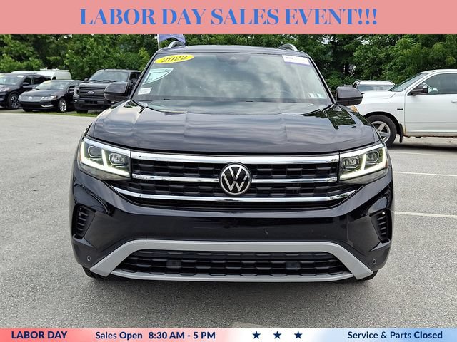 Used 2022 Volkswagen Atlas SEL AWD/4WD image 3
