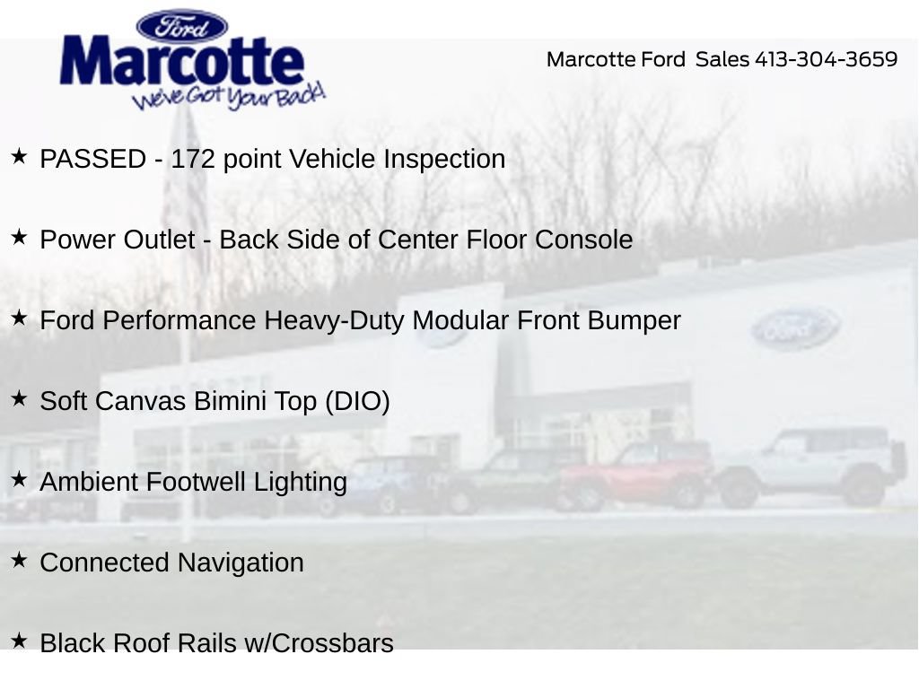 Certified 2023 Ford Bronco Big Bend AWD/4WD image 6