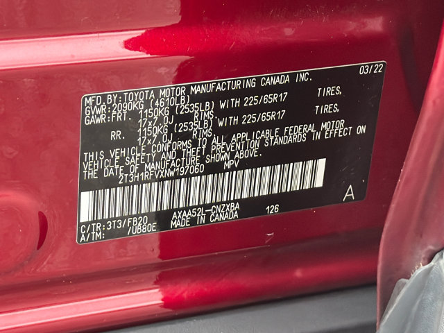 Used 2022 Toyota RAV4 LE FWD image 35