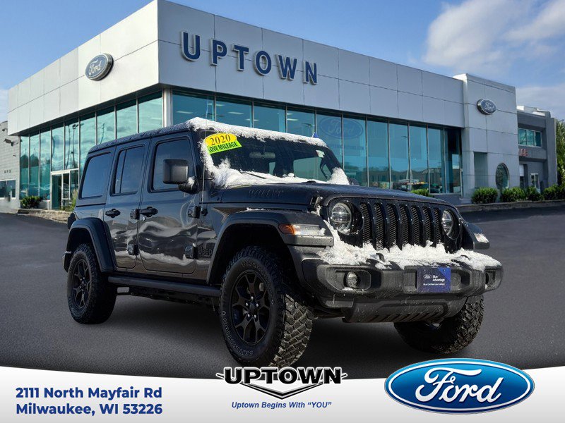 Used 2020 Jeep Wrangler Unlimited Sport image 1