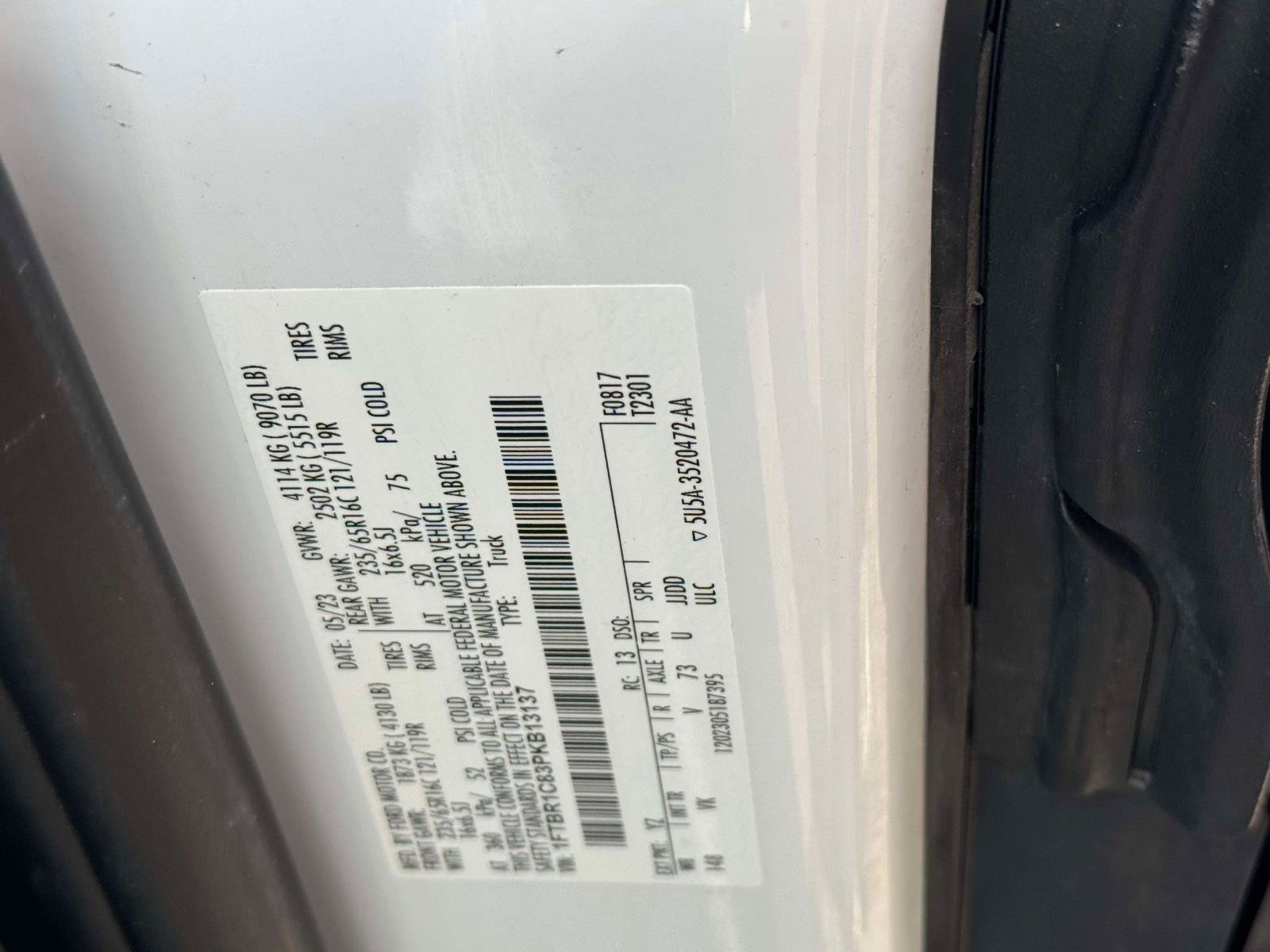 Certified 2023 Ford Transit 250 Medium Roof RWD image 16