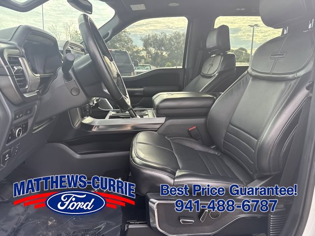 Certified 2023 Ford F150 Platinum w/ Equipment Group 701A High AWD/4WD image 10