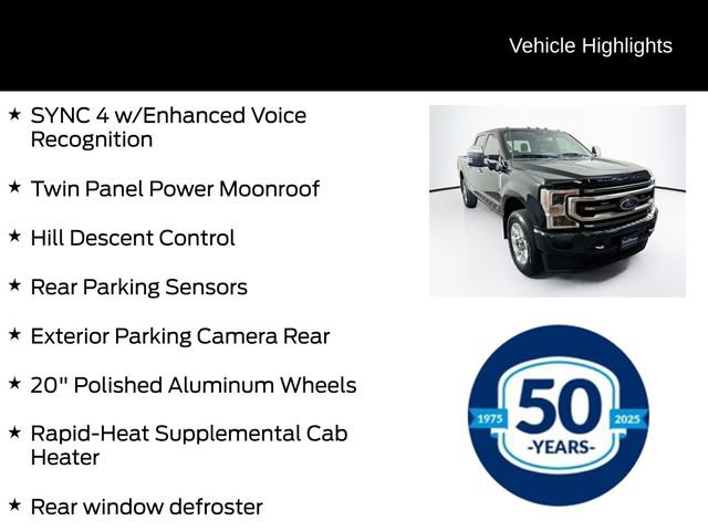 Certified 2022 Ford F350 Platinum w/ FX4 Off-Road Package AWD/4WD image 11