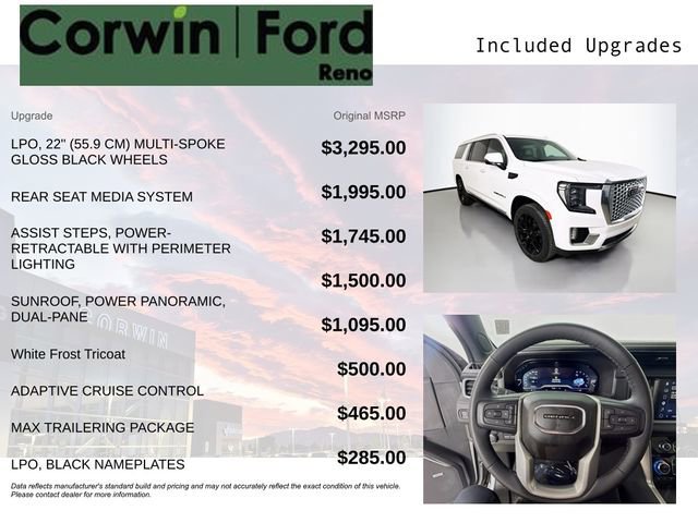 Used 2023 GMC Yukon XL Denali w/ Max Trailering Package image 10