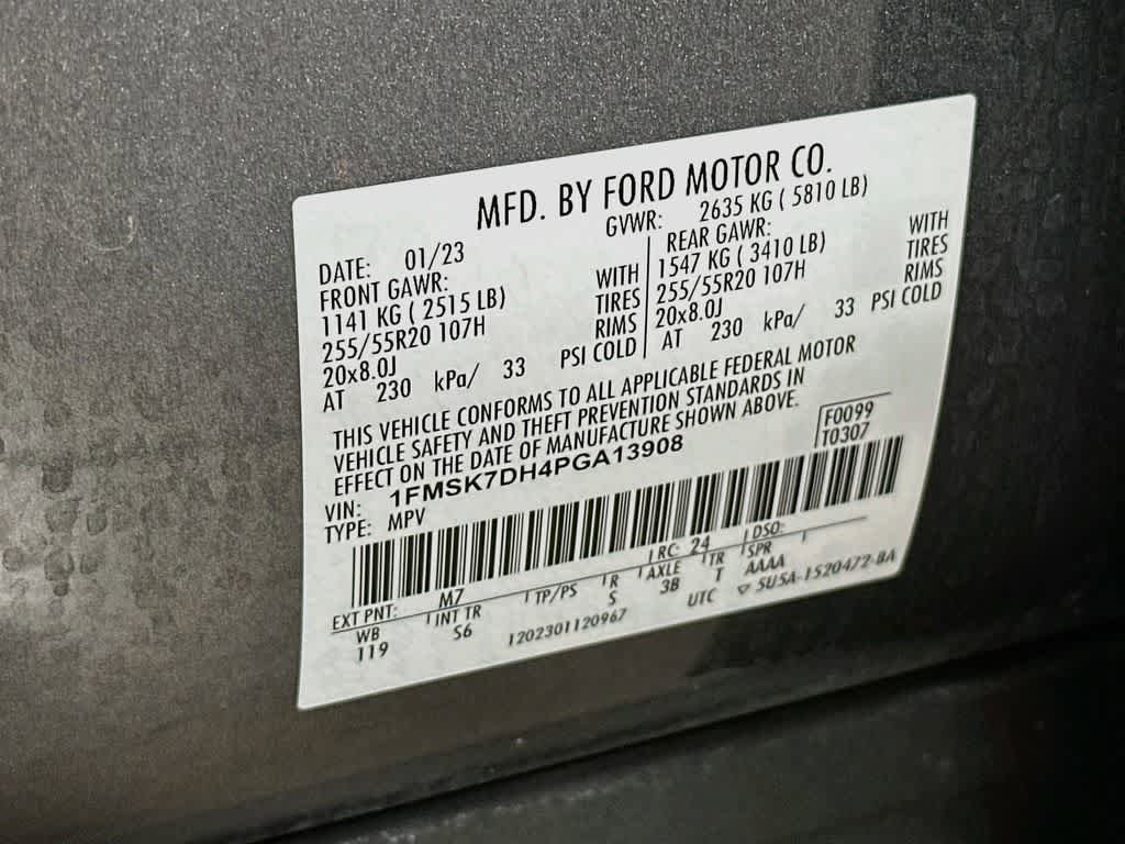 Certified 2023 Ford Explorer XLT w/ Equipment Group 202A RWD image 23
