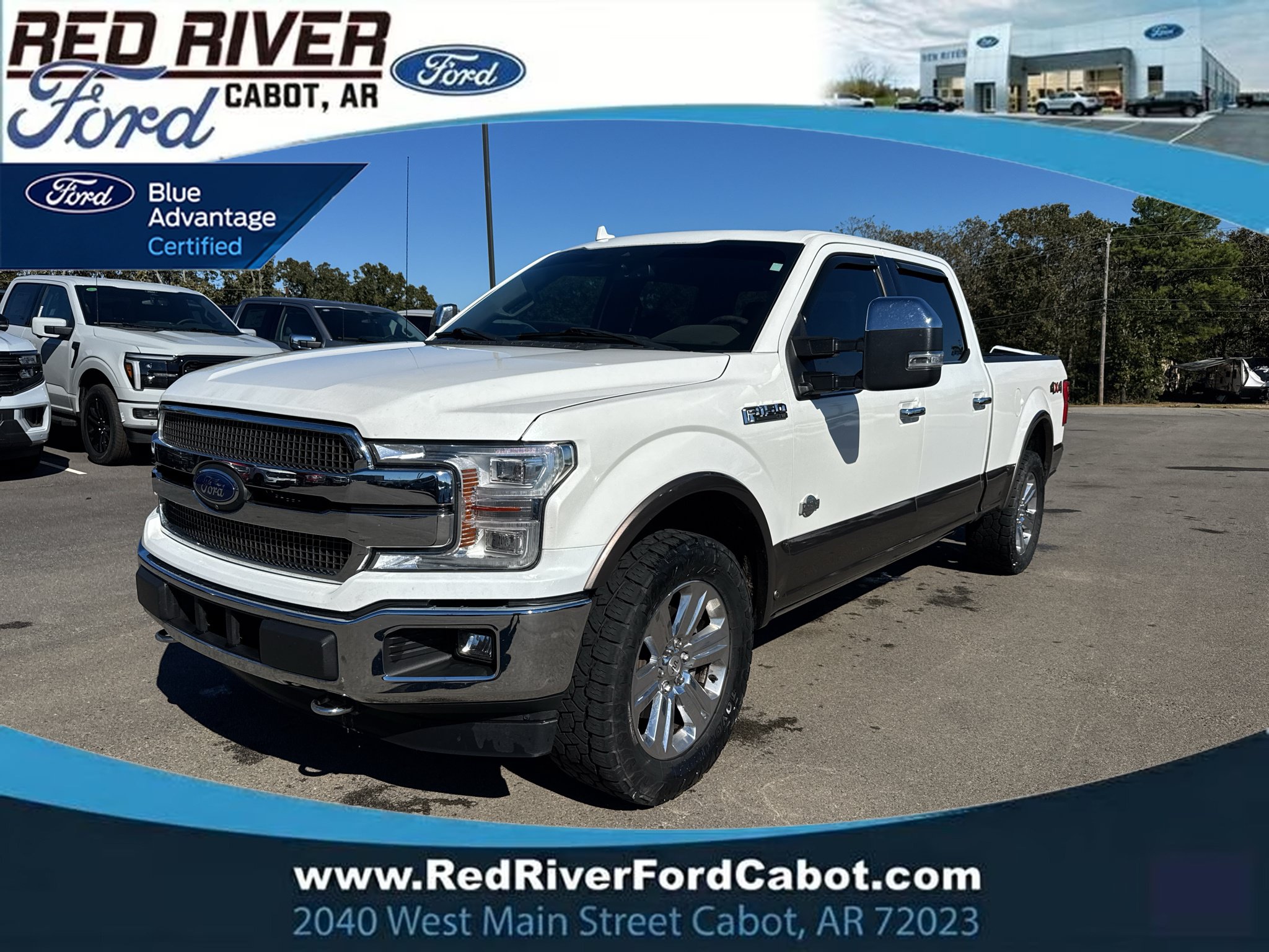 Certified 2020 Ford F150 King Ranch w/ Equipment Group 601A Luxury AWD/4WD image 1