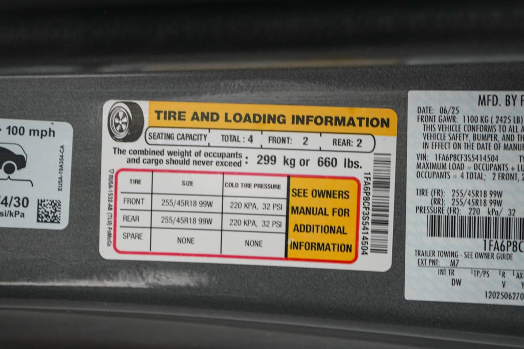 Certified 2025 Ford Mustang GT RWD image 27