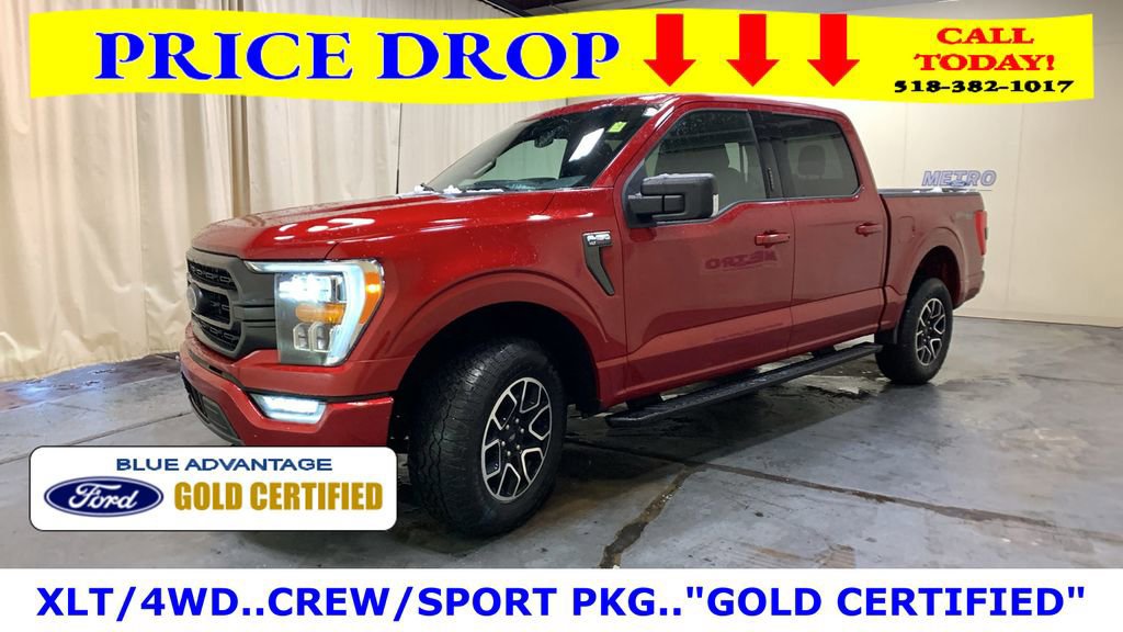 Certified 2022 Ford F150 XLT w/ Equipment Group 302A High image 2