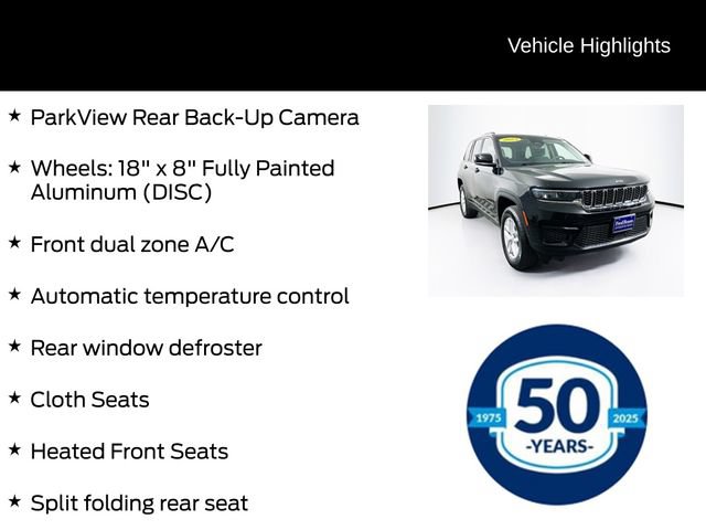 Used 2023 Jeep Grand Cherokee Laredo w/ Luxury Tech Group I AWD/4WD image 11