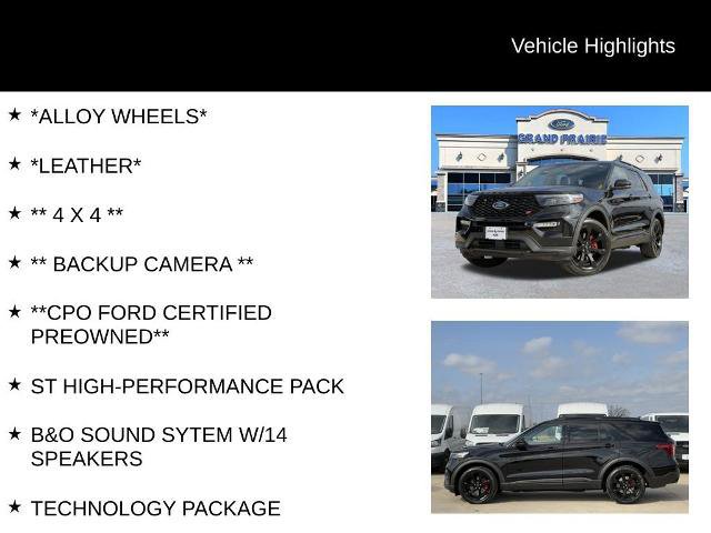 Certified 2023 Ford Explorer ST w/ Equipment Group 401A image 7