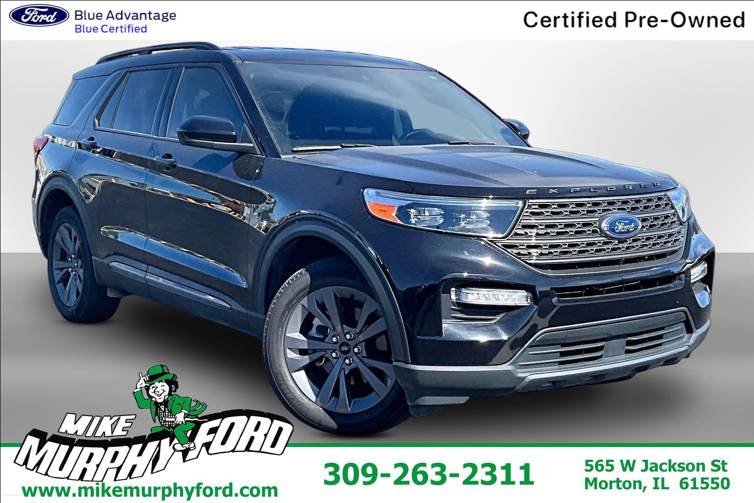 Certified 2023 Ford Explorer XLT w/ Equipment Group 202A
