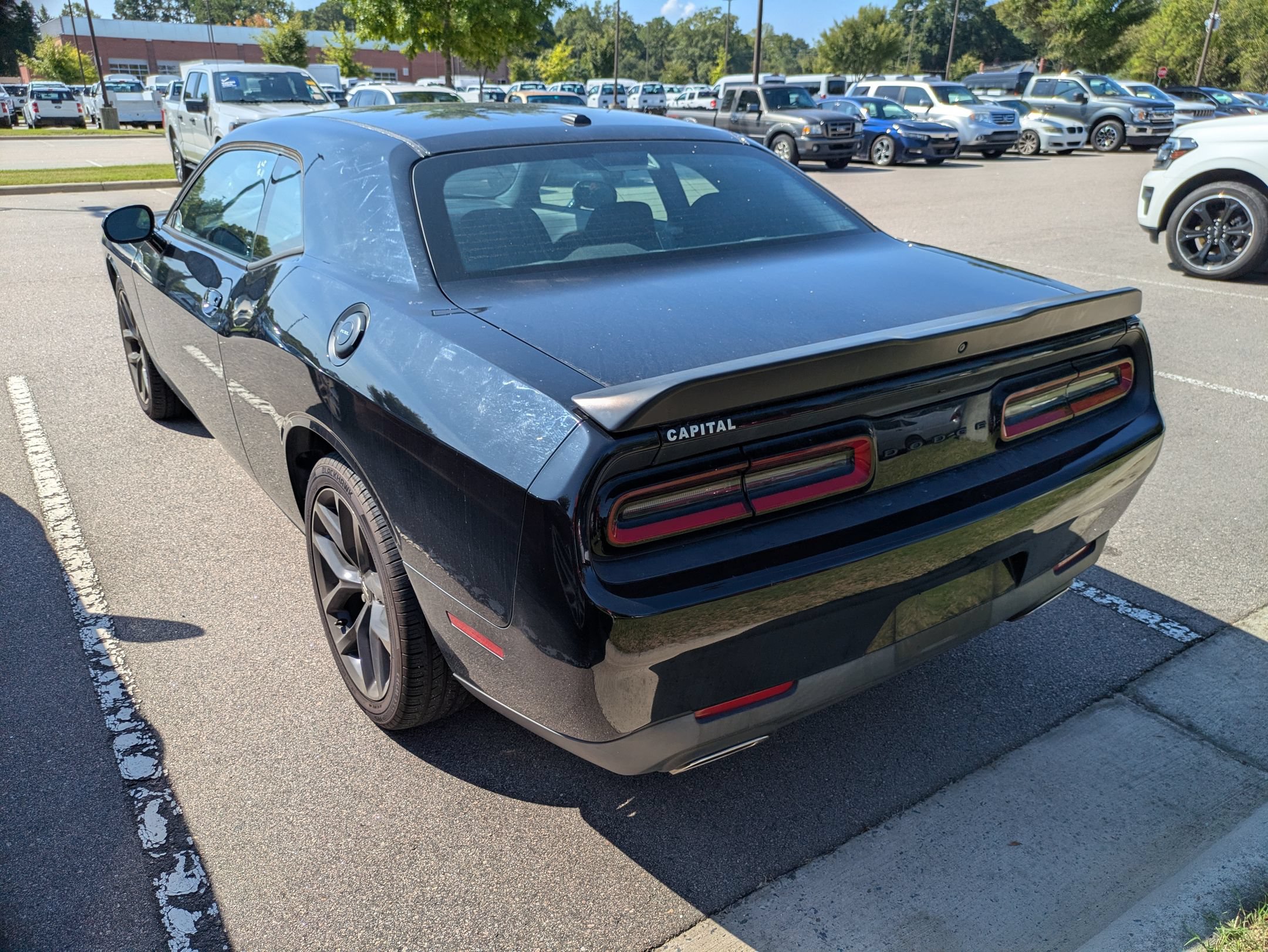 Used 2021 Dodge Challenger SXT w/ Blacktop Package RWD image 4