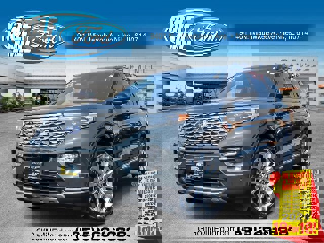 Certified 2022 Ford Explorer Platinum w/ Equipment Group 601A