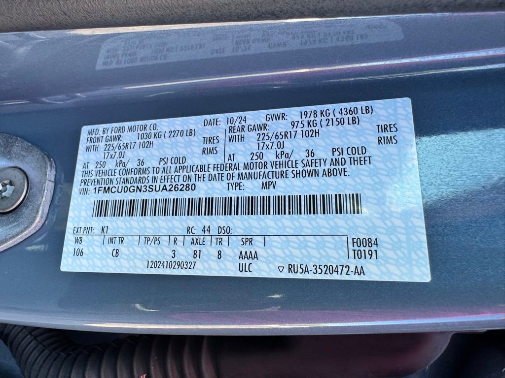 Certified 2025 Ford Escape Active w/ Cold Weather Package FWD image 42