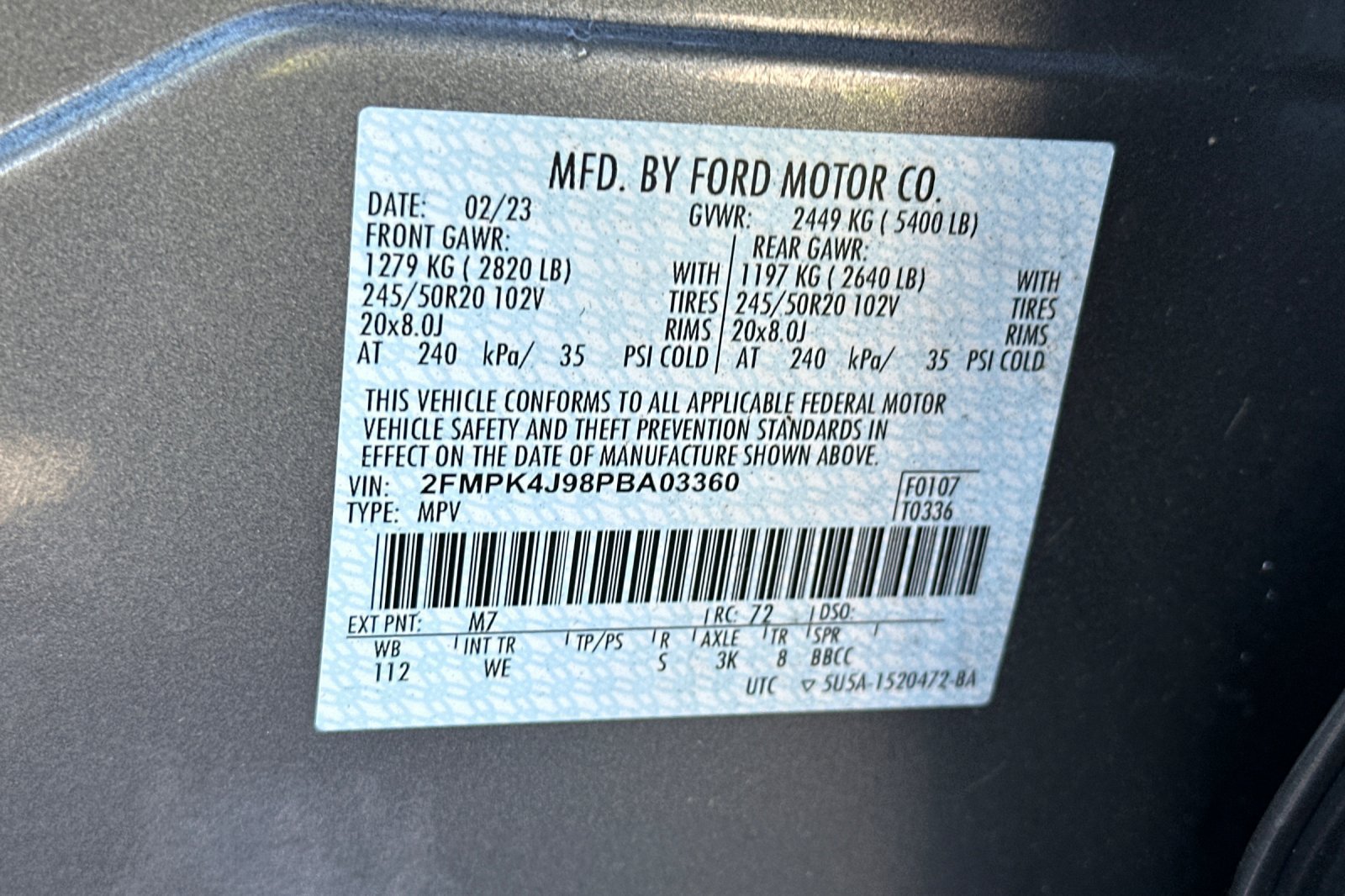 Certified 2023 Ford Edge ST-Line AWD/4WD image 28