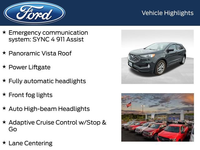 Certified 2021 Ford Edge SEL w/ Convenience Package AWD/4WD image 9
