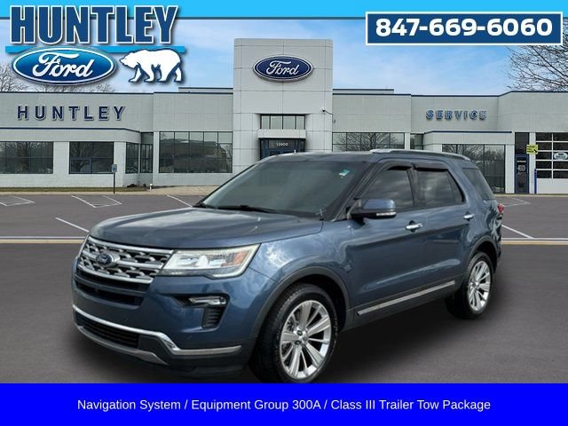 Certified 2019 Ford Explorer Limited w/ Class III Trailer Tow Package AWD/4WD image 1