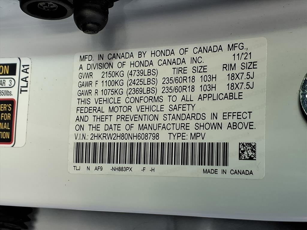 Used 2022 Honda CR-V EX-L image 25