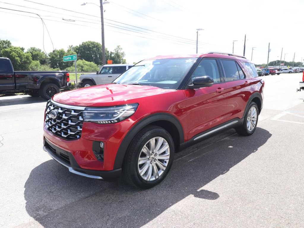 Certified 2025 Ford Explorer Platinum w/ LUX Leather Package image 3